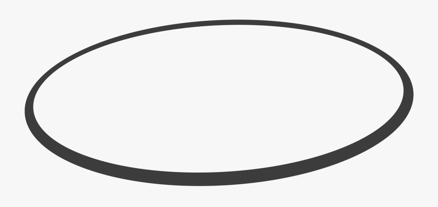 Comic Speech Bubble Png Clipart , Png Download - Oval Brush Stroke Png, Transparent Clipart