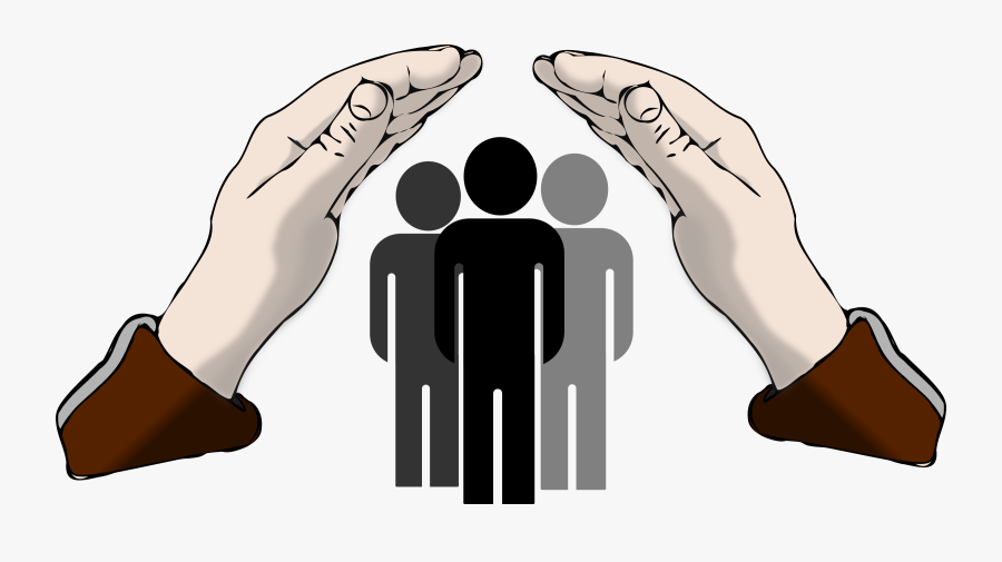 Human Behavior,thumb,arm - Protecting Hand Clipart, Transparent Clipart