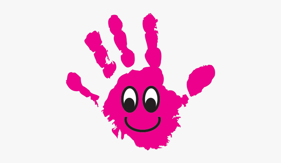 Handprint Clipart Day Care, Transparent Clipart