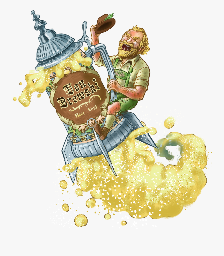 Von Brewski - Brewski No Loose Ends, Transparent Clipart