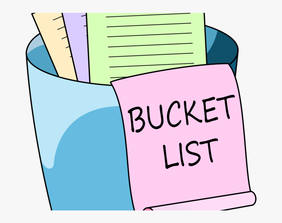 Clipart Summer Bucket - Bucket List No Background, Transparent Clipart