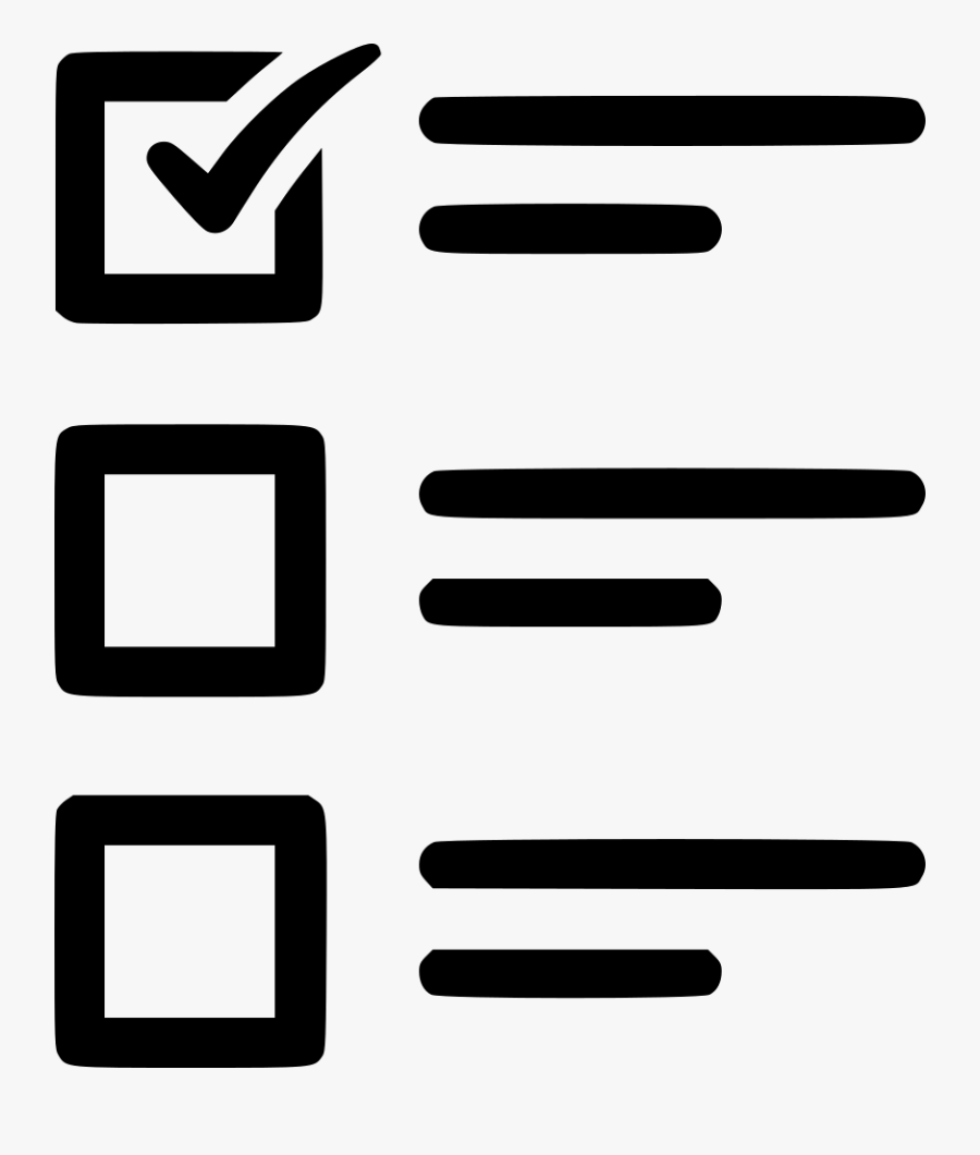Checklist Clipart Svg - Todolist Png, Transparent Clipart