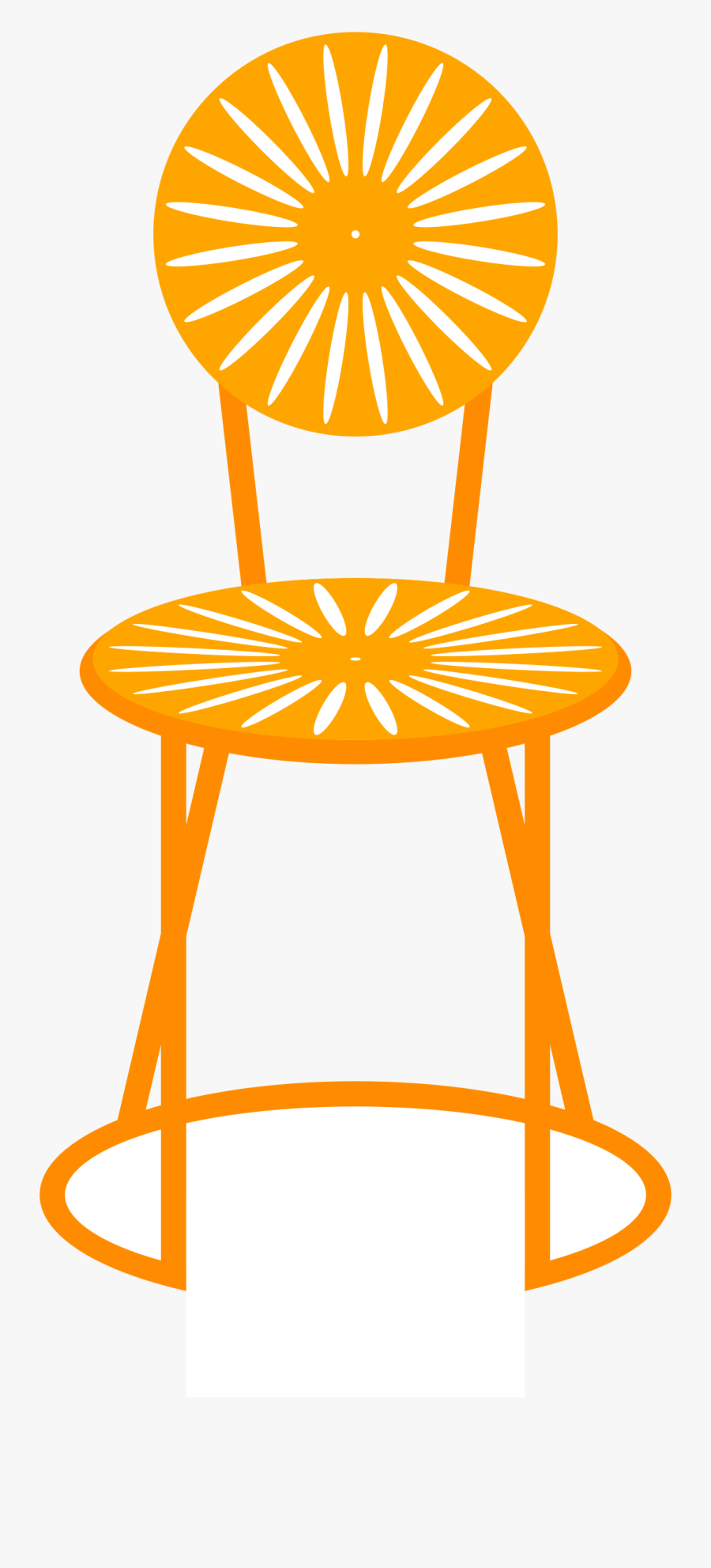 Sunburst Chair Banner Library Stock, Transparent Clipart