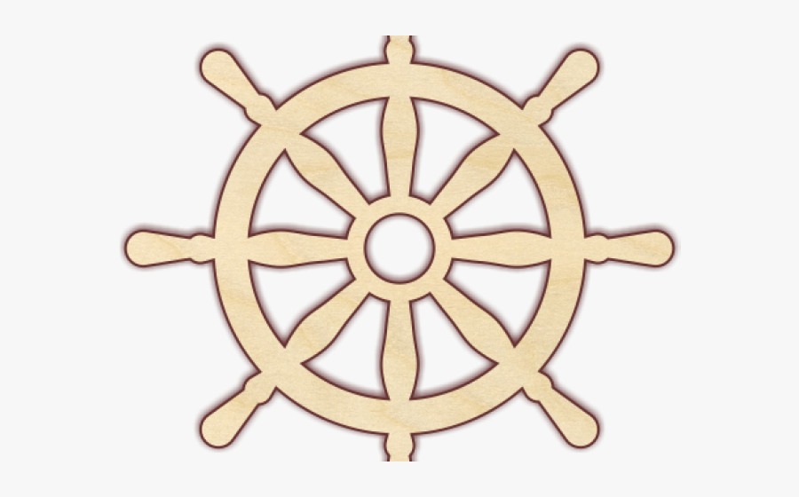 Transparent Wheel Clipart - Rudder Png, Transparent Clipart