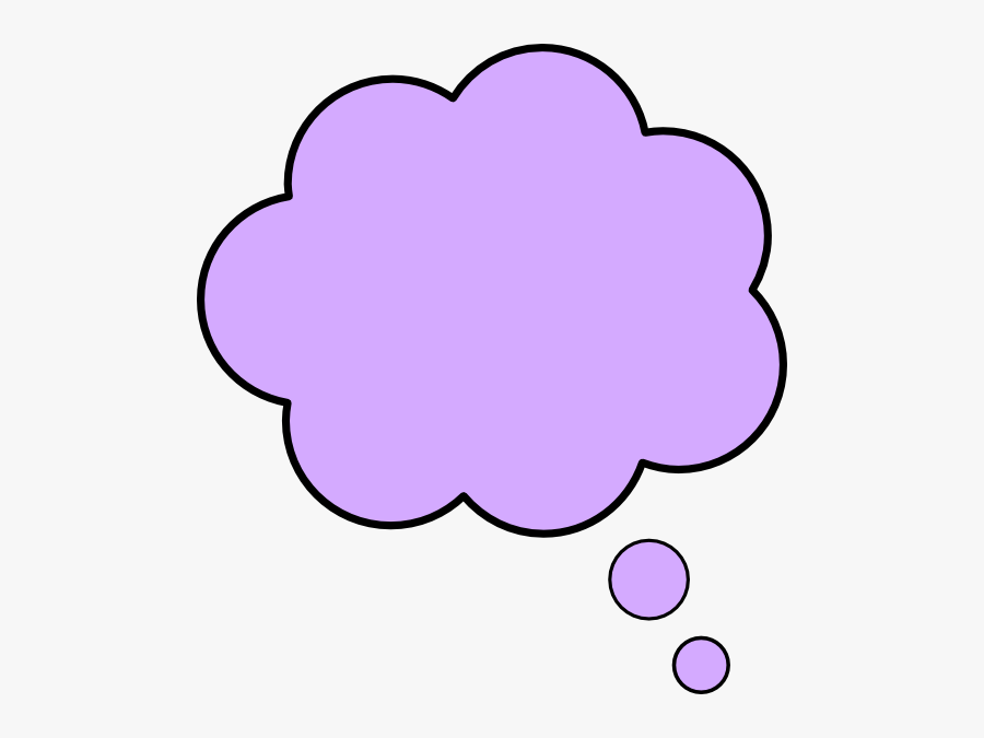 Pink Thought Bubble Png, Transparent Clipart