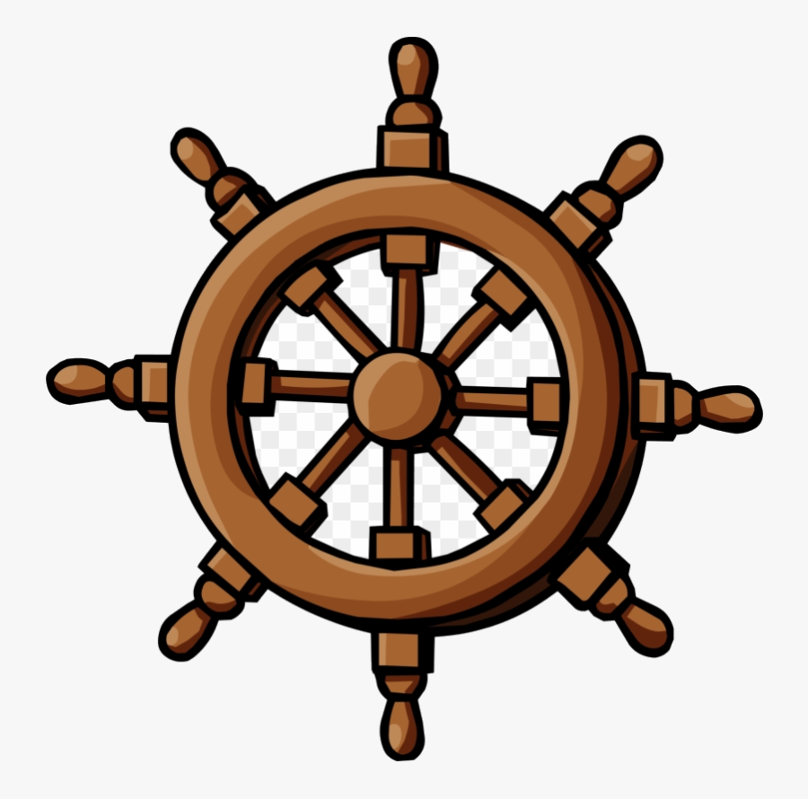 Ship Wheel Clip Library Captain Clipart Art Transparent - Buddhist Wheel Png, Transparent Clipart