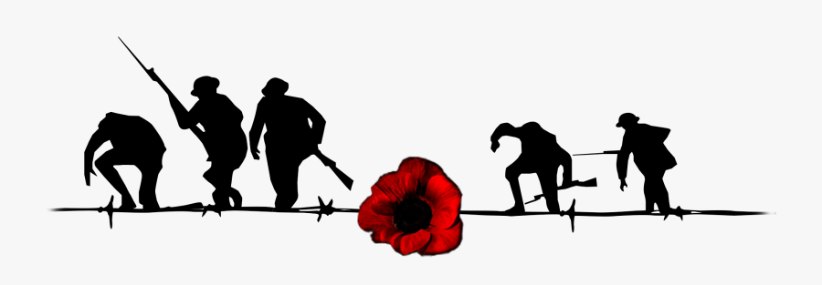 1st World War Silhouettes, Transparent Clipart