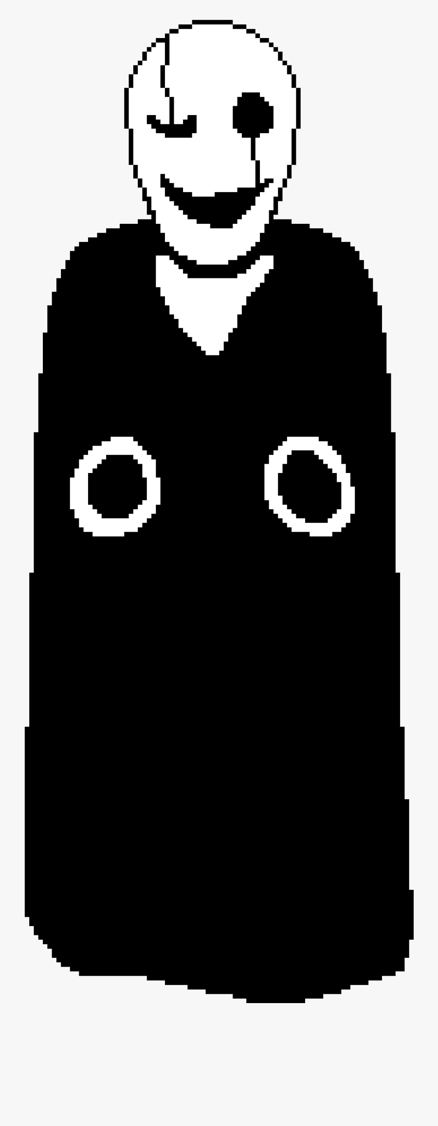 Undertale Wd Gaster Pixel, Transparent Clipart