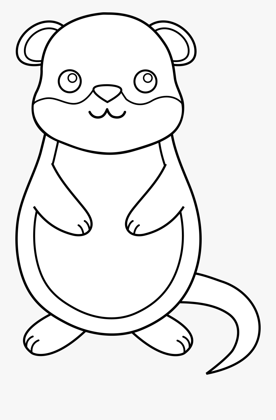 Cute Drawings Of Groundhogs, Transparent Clipart