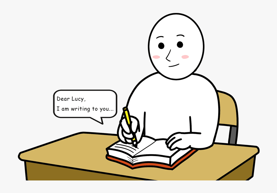 Can Write English, Transparent Clipart