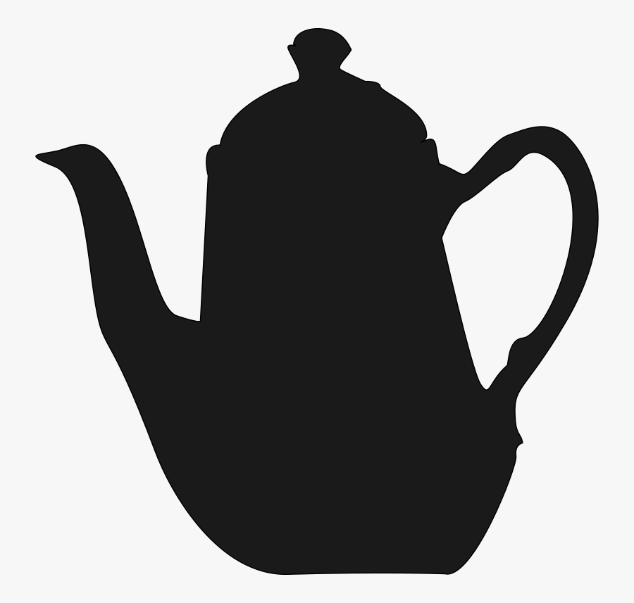 Teapot Silhouette Png, Transparent Clipart