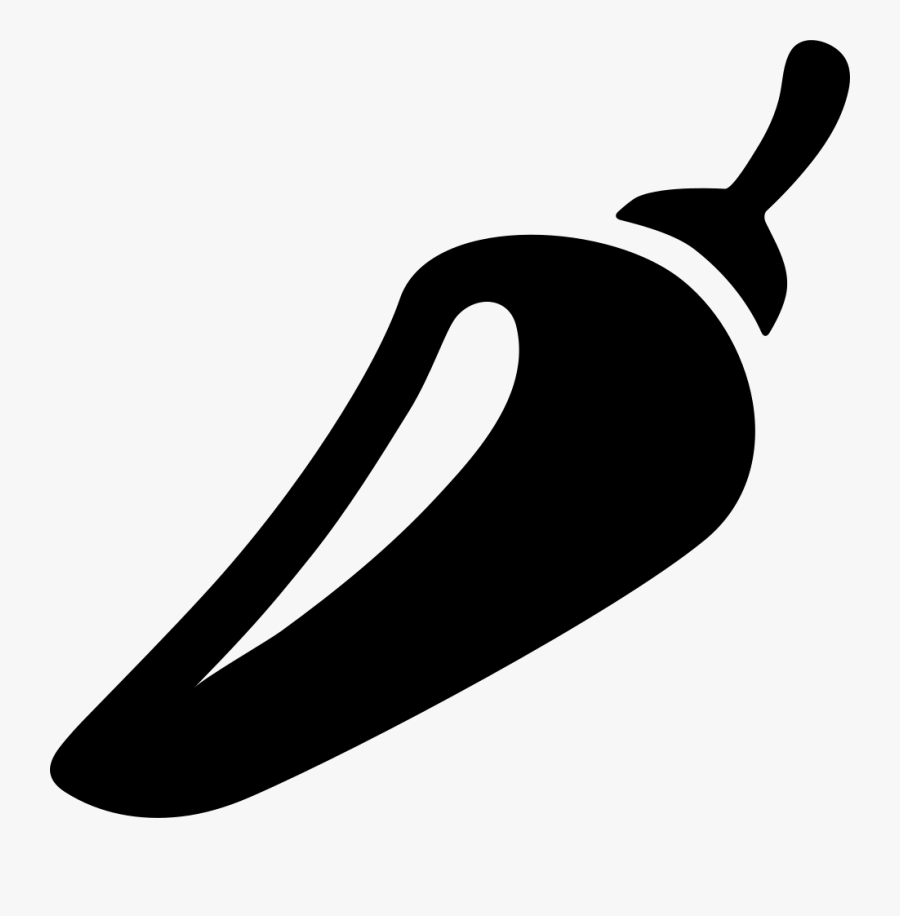 Clip Art Svg Png Free Download - Chili Pepper Icon, Transparent Clipart