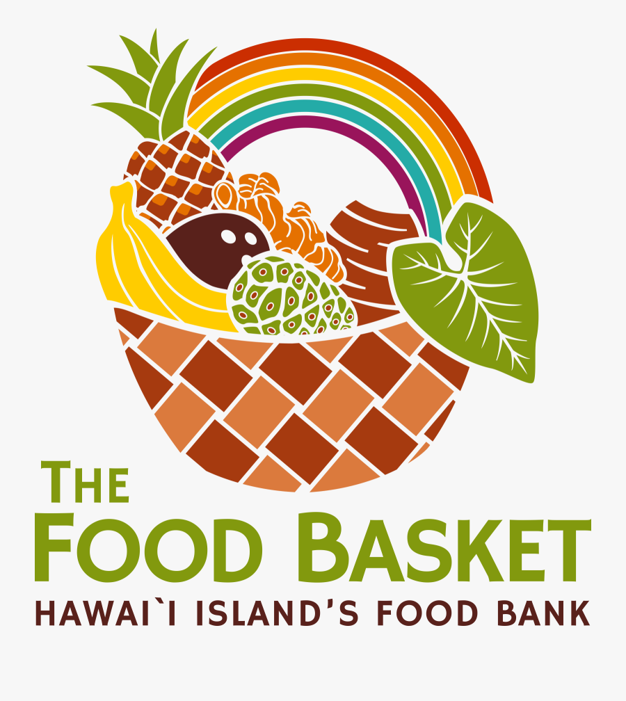 Hawaii Food Basket Colour - Bring The Soul Ticket, Transparent Clipart