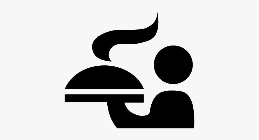 Hotel Waiter Logo Png, Transparent Clipart