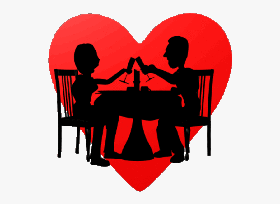 Dining Clipart Valentines - Valentines Day Food Clipart, Transparent Clipart
