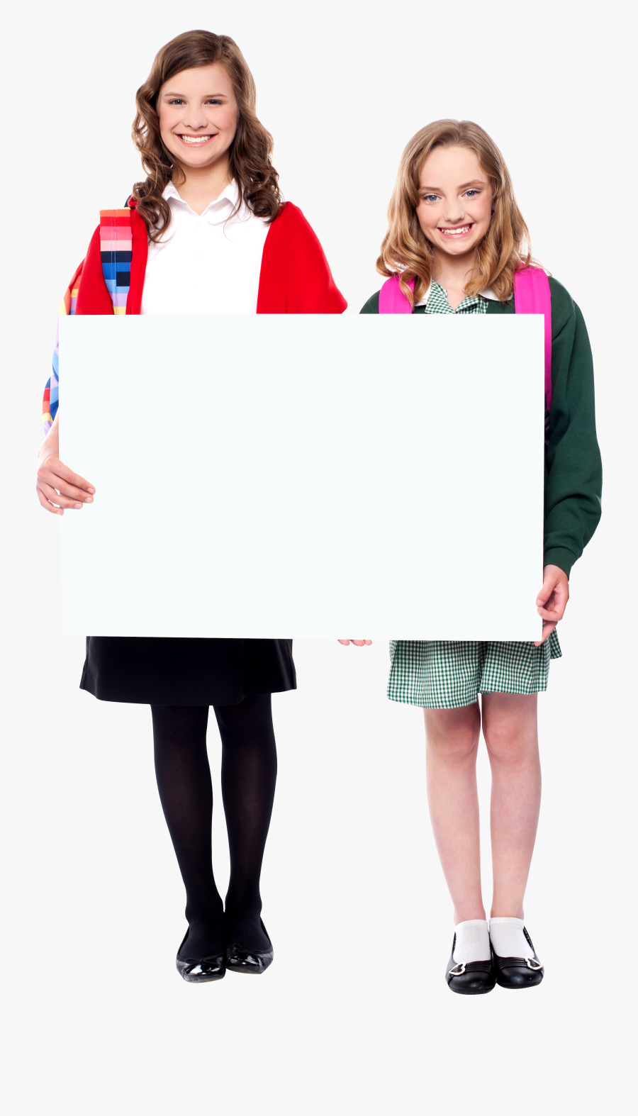 Student With Banner Png, Transparent Clipart