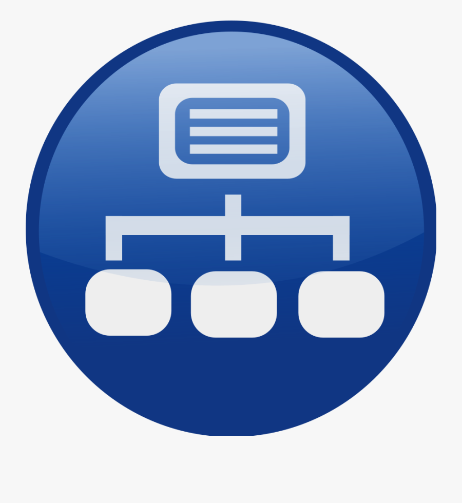 Network Clipart - Blue Computer Network Icon, Transparent Clipart