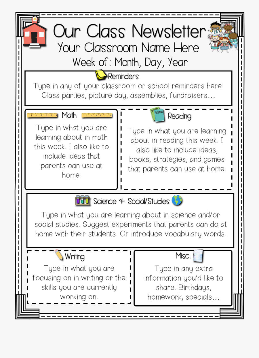 Read Like A Rock Star - Classroom Newsletter Ideas, Transparent Clipart