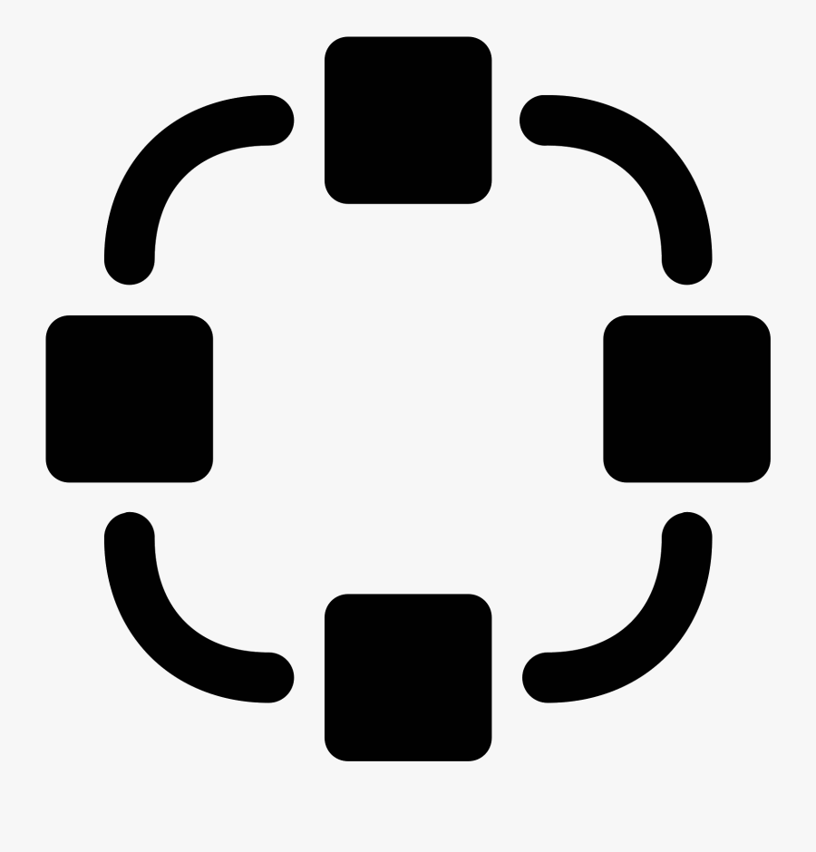 Network Transparent Png - Instructional Design Icon Black And White, Transparent Clipart