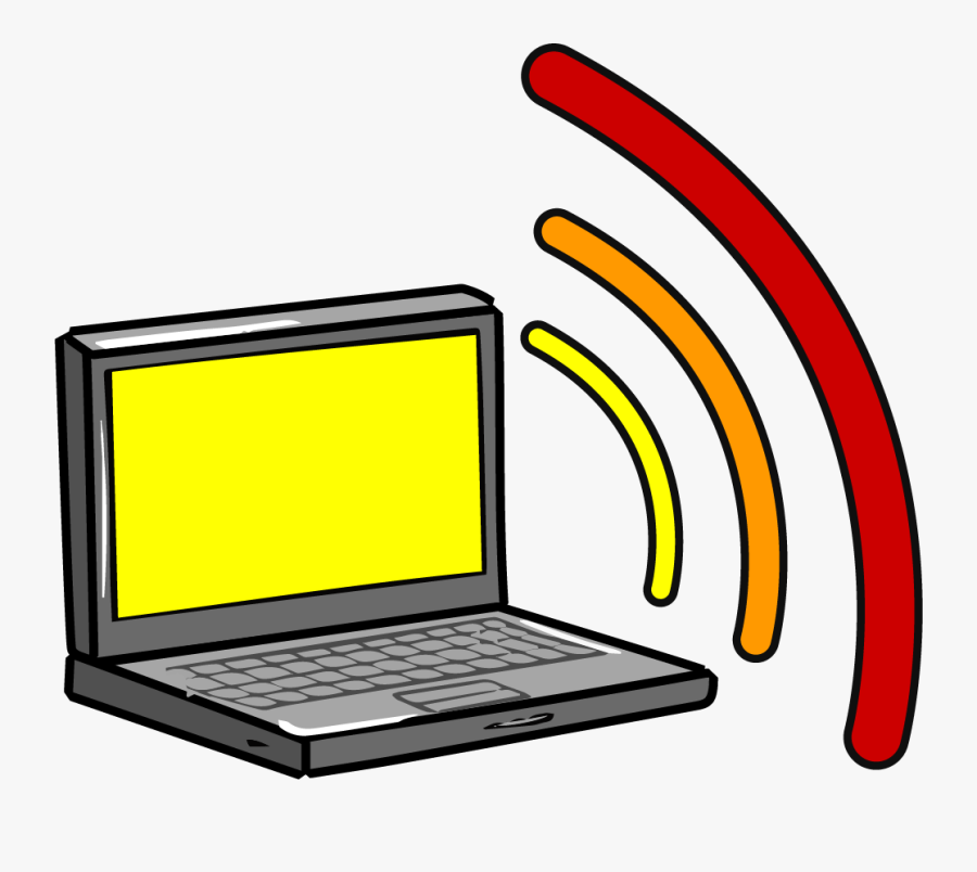 How To Fix A Broken Wireless Network - Broken Computer Png Cartoon, Transparent Clipart