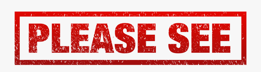 Please See, Transparent Clipart