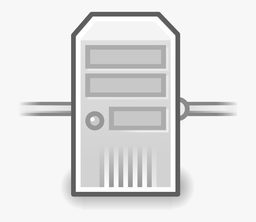 Tango Network Server - Server Vector, Transparent Clipart