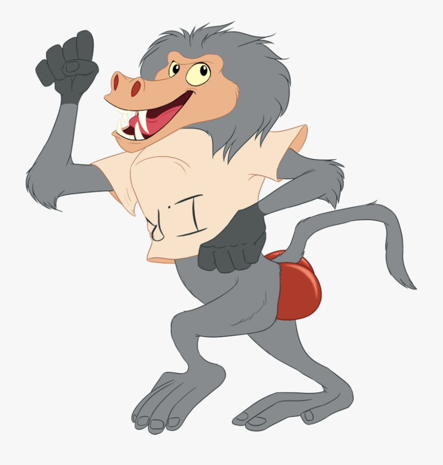 Cartoon Network Clipart Baboon - Cartoon, Transparent Clipart