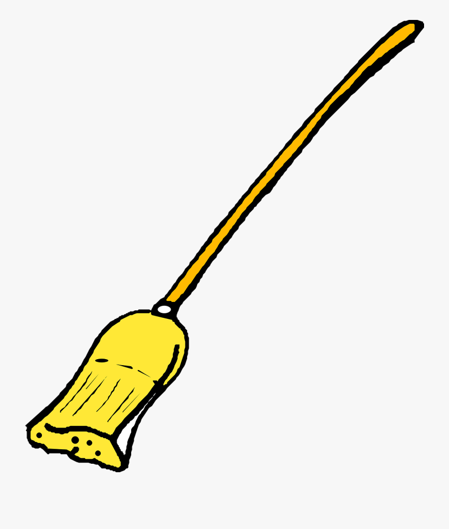 Chore Clipart Clean Floor - Broom Clip Art, Transparent Clipart