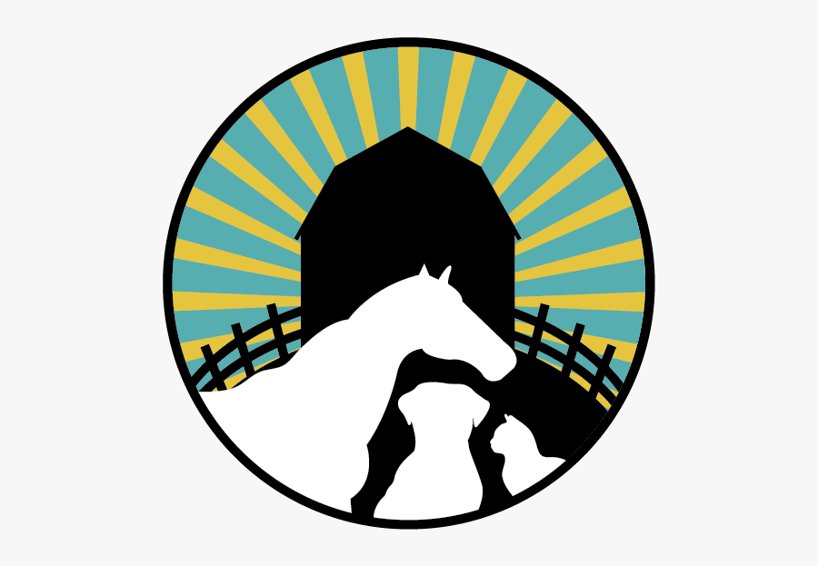 Barnyard Backyard Critter Sitters - Circle, Transparent Clipart