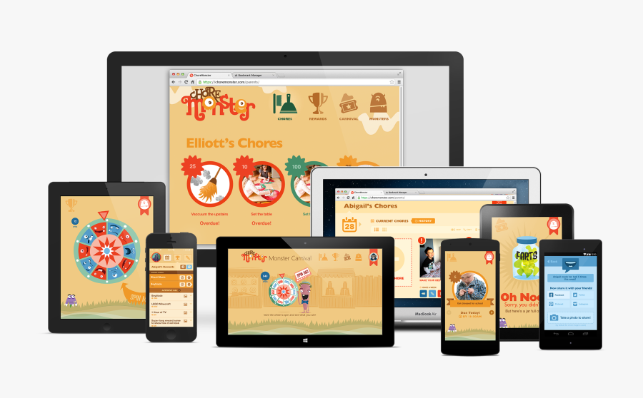 Choremonster - Choremonster App, Transparent Clipart