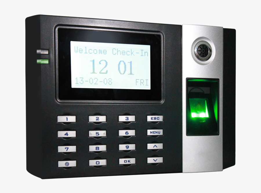 Biometric Attendance System Png Transparent Image - Biometric Time Attendance Machine, Transparent Clipart