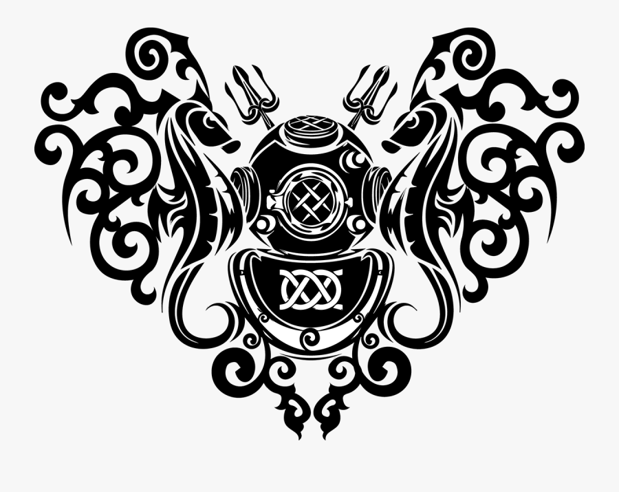 Tattoo Design For Us - Us Navy Diving Logo, Transparent Clipart