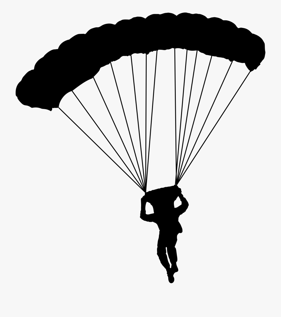 Transparent Jumper Clipart - Parachute Png, Transparent Clipart