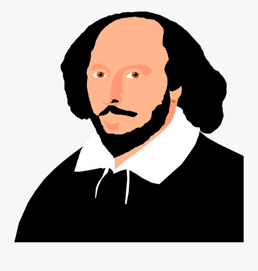 Shakespeare - Transparent William Shakespeare Png, Transparent Clipart