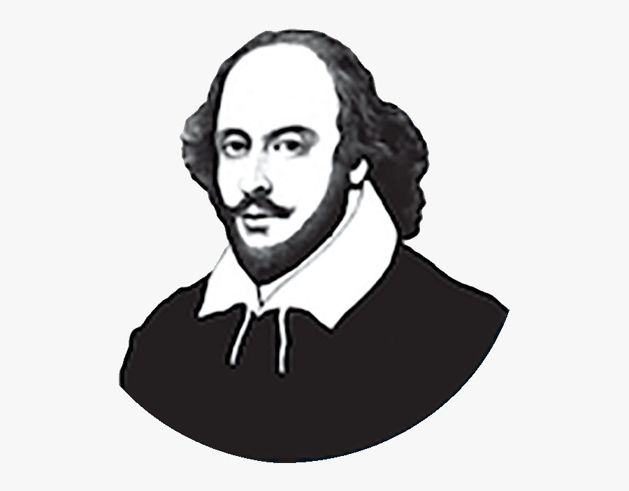 Thumb Image - Shakespeare Black And White Png, Transparent Clipart