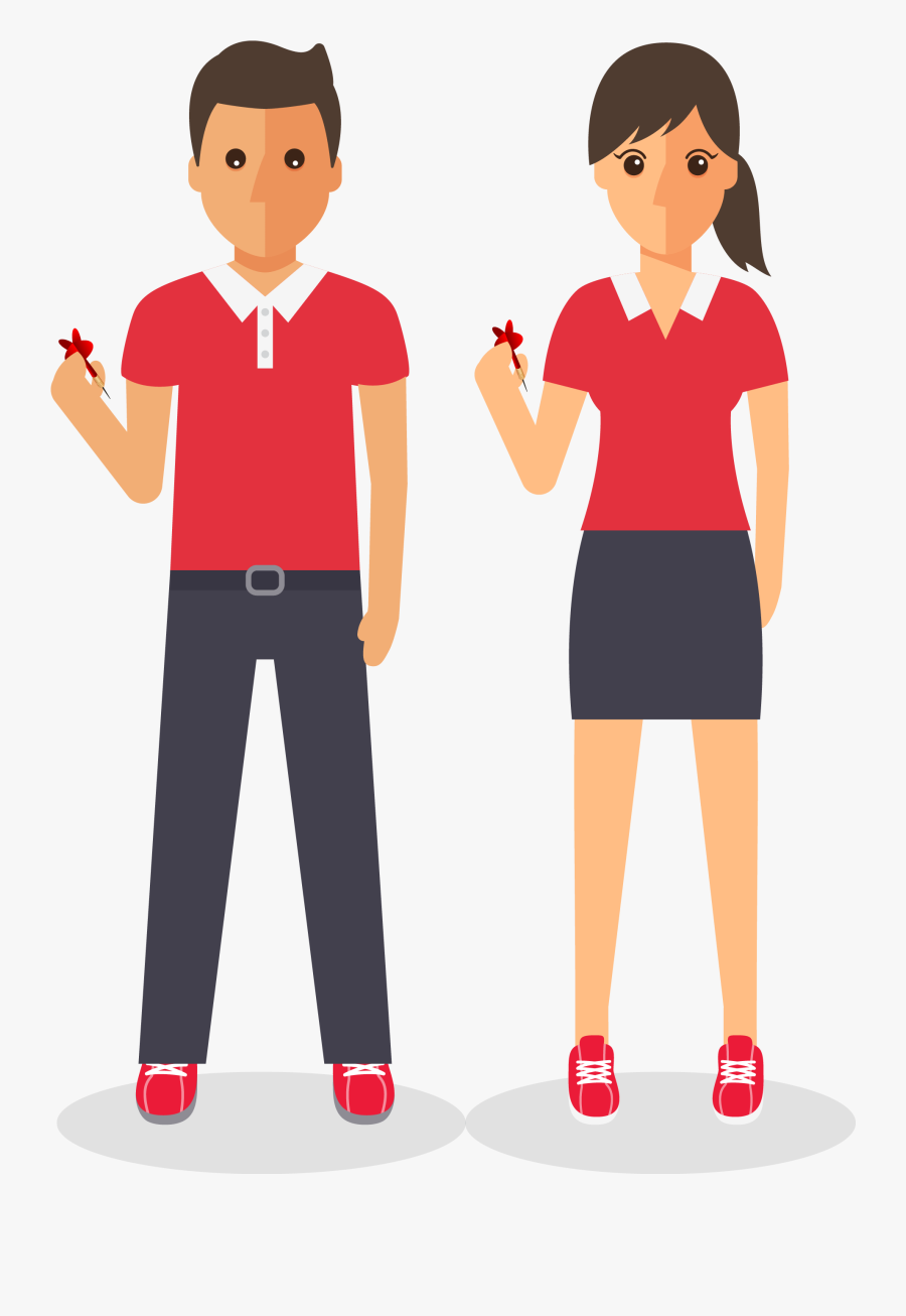 Dart Clipart Player - Cartoon, Transparent Clipart