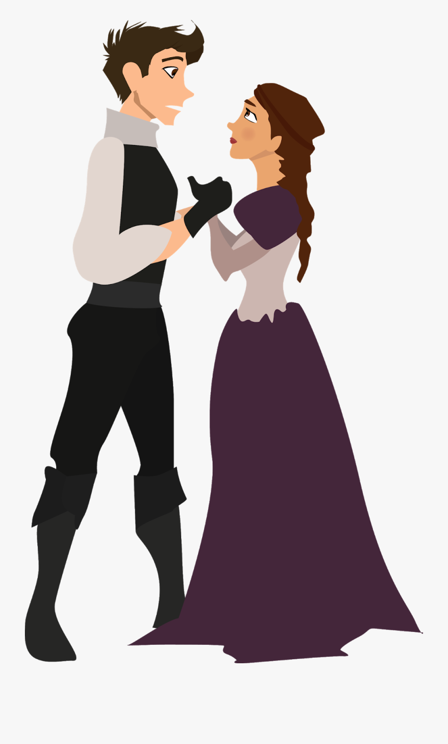 Romeo And Juliet Clipart, Transparent Clipart