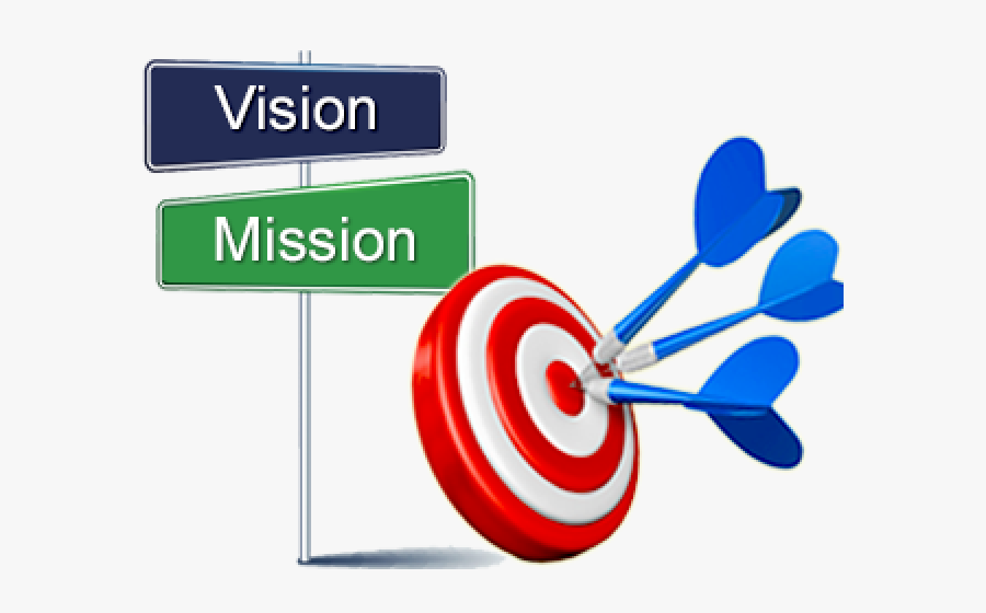 Mission Clipart Dart - Vision And Mission .png, Transparent Clipart
