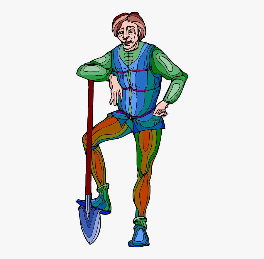 Gravedigger - William Shakespeare, Transparent Clipart