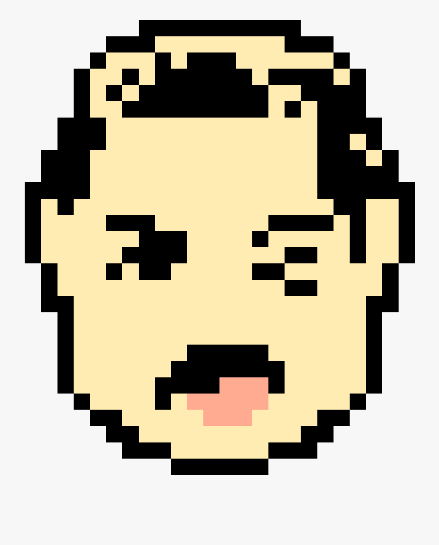 Freddie Mercury Smile Clipart , Png Download - Simple Pac Man Pixel Art, Transparent Clipart