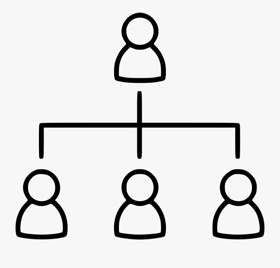 Network Chart Ranking Management - Organizational Chart Transparent, Transparent Clipart