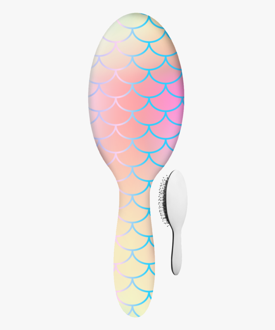 Mermaid Pink Hair Brush - Circle, Transparent Clipart