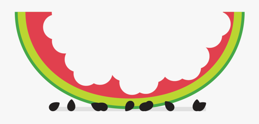 Half Eaten Watermelon, Transparent Clipart
