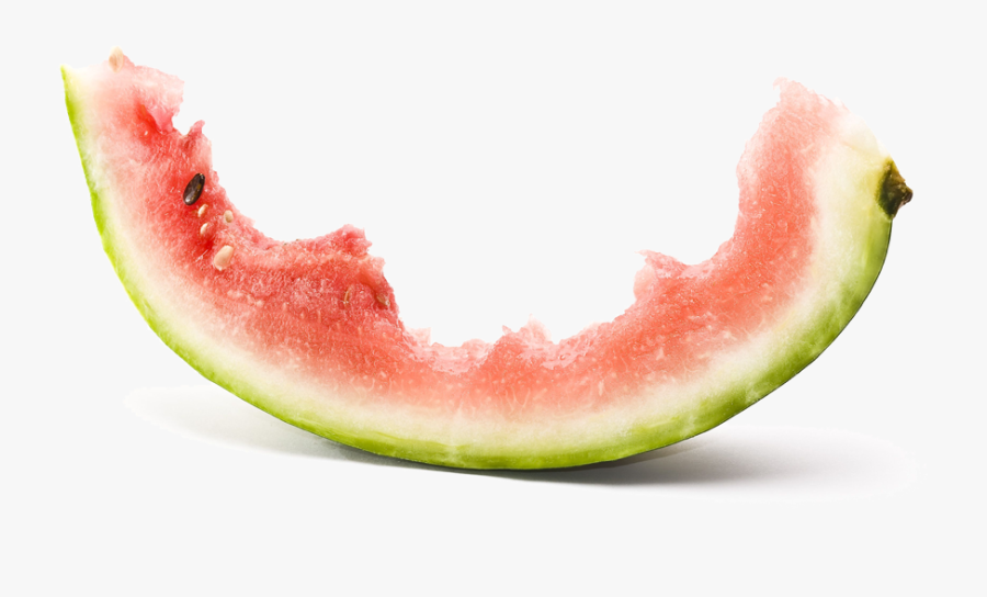 Half Eaten Watermelon Png, Transparent Clipart