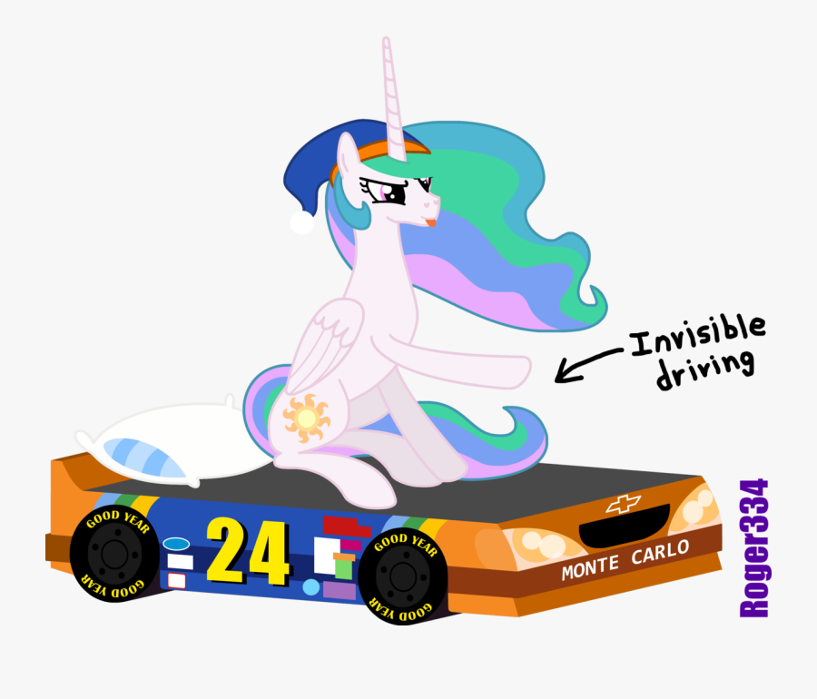 Artist Roger Bed Pony Princess Artistroger - Mlp Nascar, Transparent Clipart