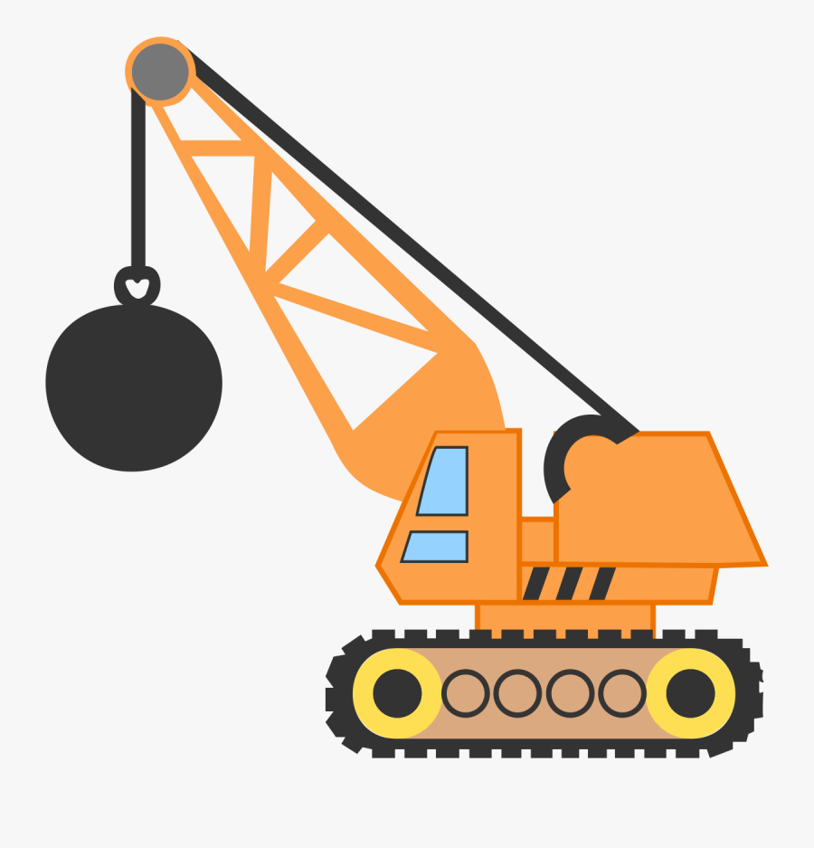 Wrecking Ball Mechanical Energy, Transparent Clipart