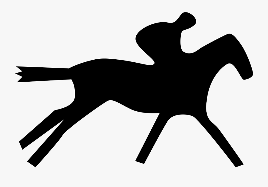 File - Horseracingicon - Svg - Horse Racing Clipart, Transparent Clipart
