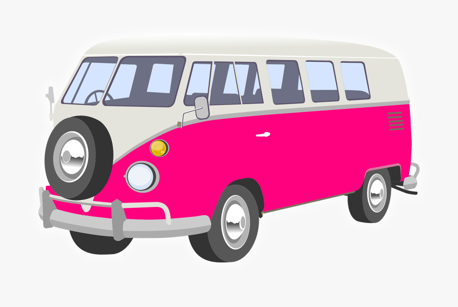 Camper Clipart Campervan - Van Clipart, Transparent Clipart