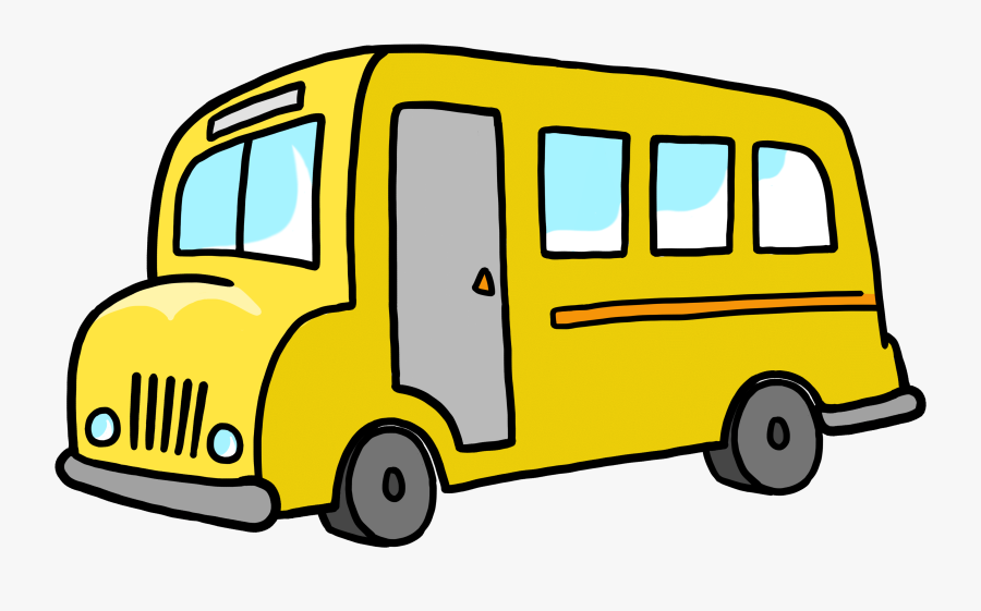 Bus Clipart - Clip Art Of Bus, Transparent Clipart