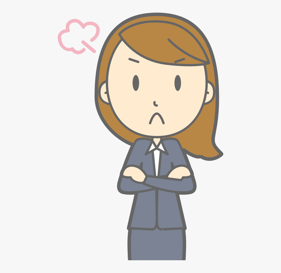 Humph - Animated Mother Cartoon Drawing, Transparent Clipart